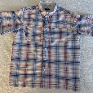 Men's Plaid Casual Button Down Shirt